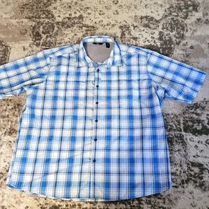 𝅺men's wrangler button down 2XT